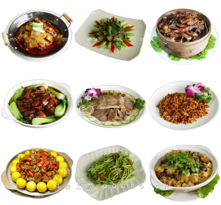 41+中式食物美食写实高清免抠图PNG格式