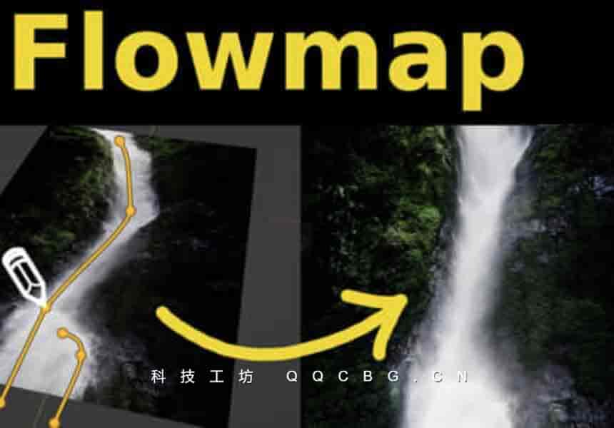 静态图片局部流动特效 Procedural Flowmap v3.0
