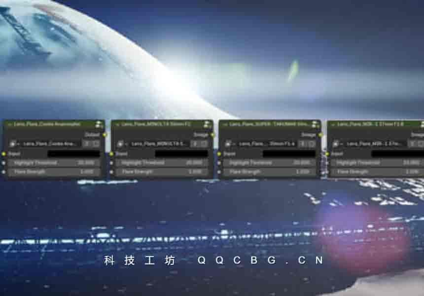 真实镜头耀斑光效 Easy Lens Flares v1.2
