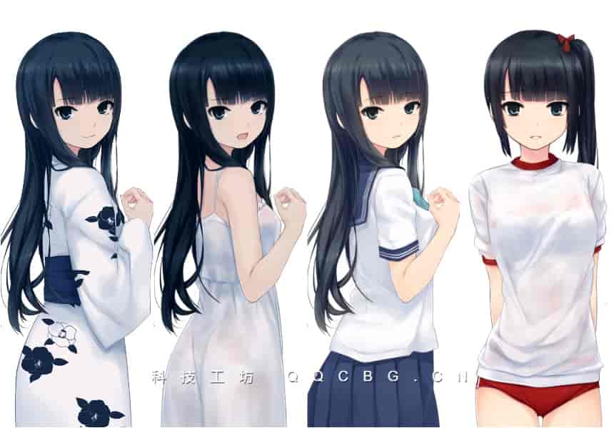 265+咖啡贵族黑田忍雨恋日本原画家ACG画师