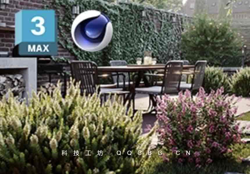 3D植物树木生成插件 Laubwerk Plants Kit 7 v1.0.50 For C4D/MAX/Maya/SketchUp