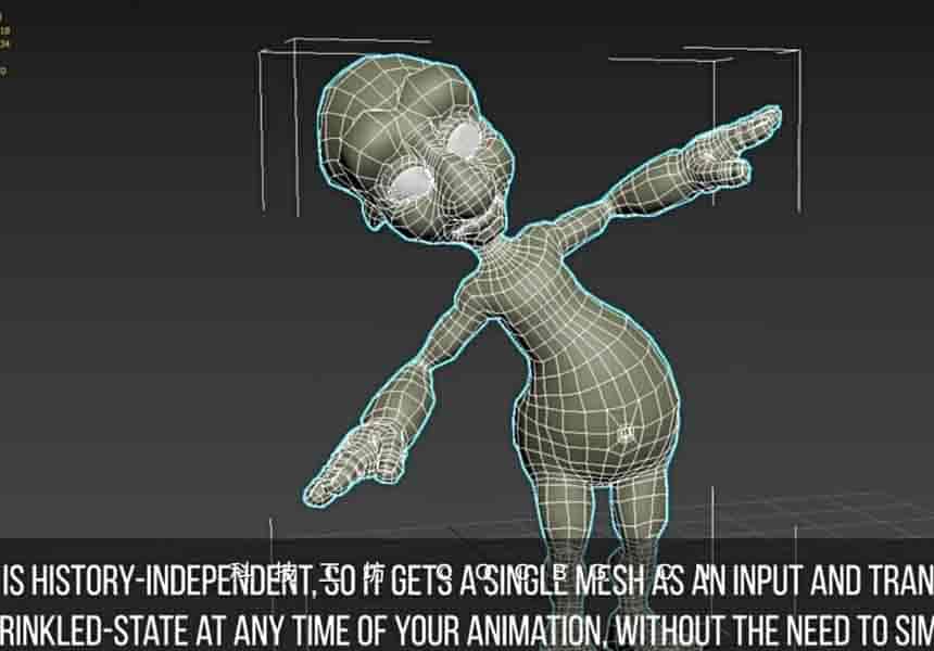 布料褶皱效果修改器 Cloth Deform v1.0